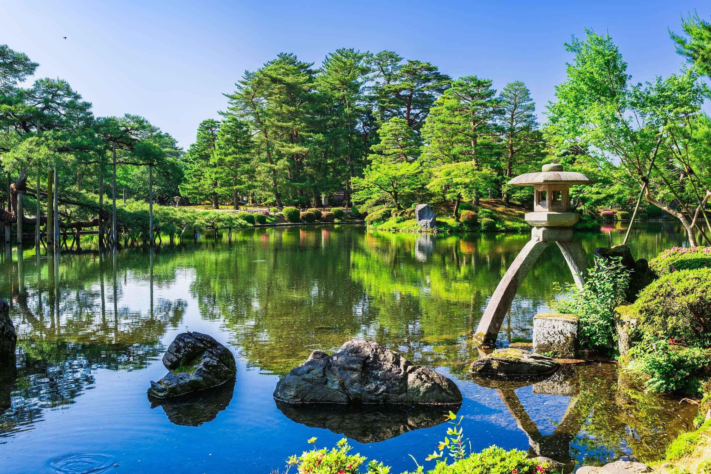 kanazawa castle gardens