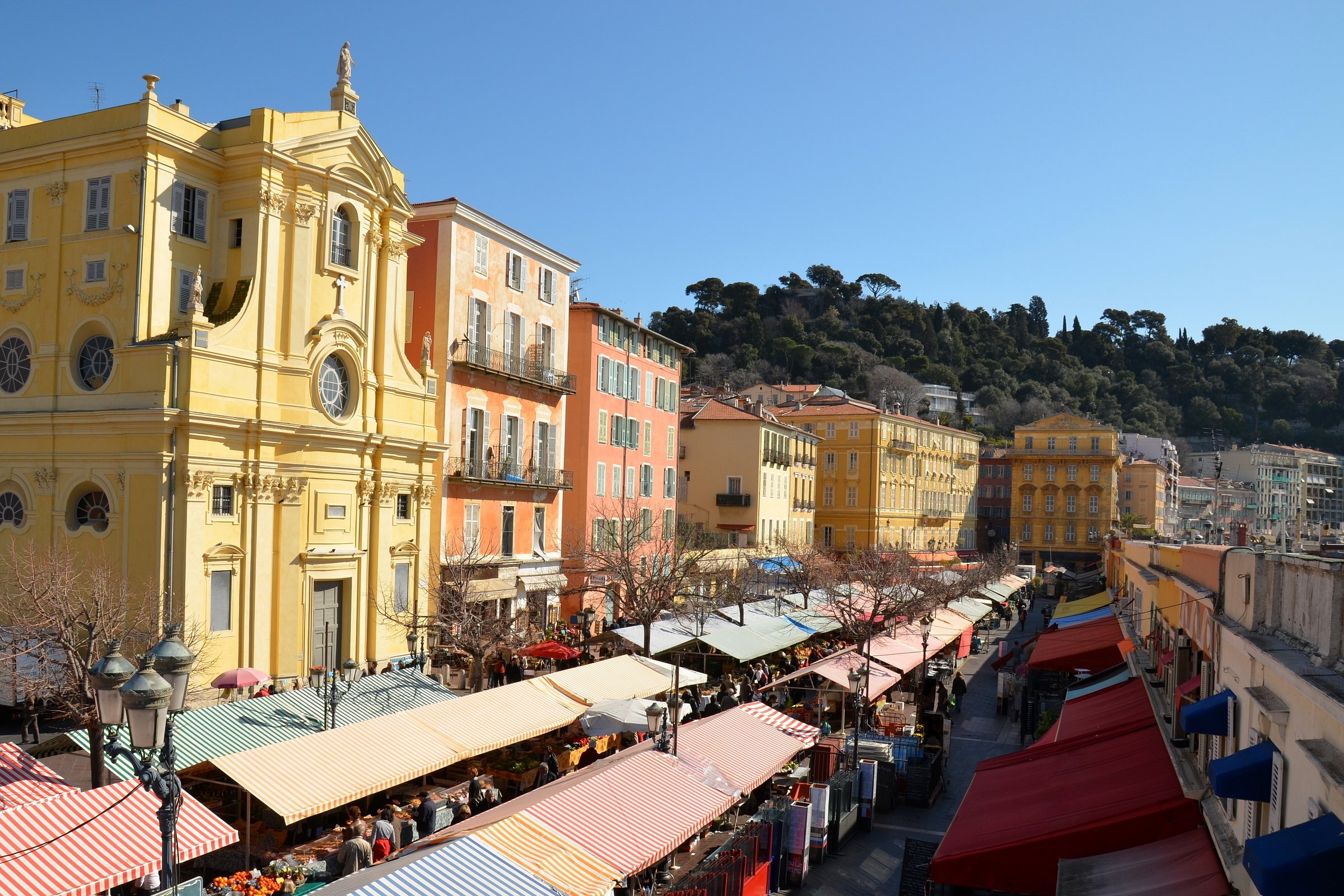 The market on Cours Saleya, Nice, France