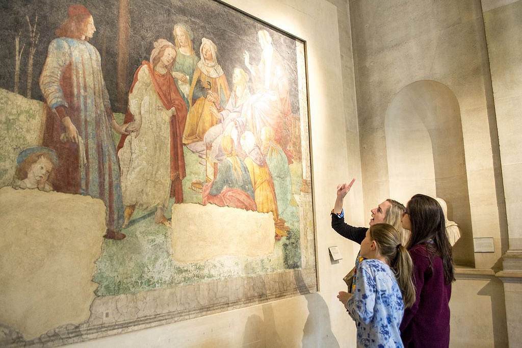 louvre tour for kids
