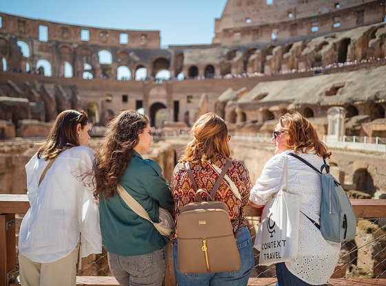 Express Colosseum Tour with Special Access to Arena Floor, Roman Forum and Palatine Hill