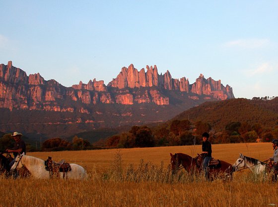 Full-Day Montserrat Day Trip from Barcelona with Horse Riding Experience